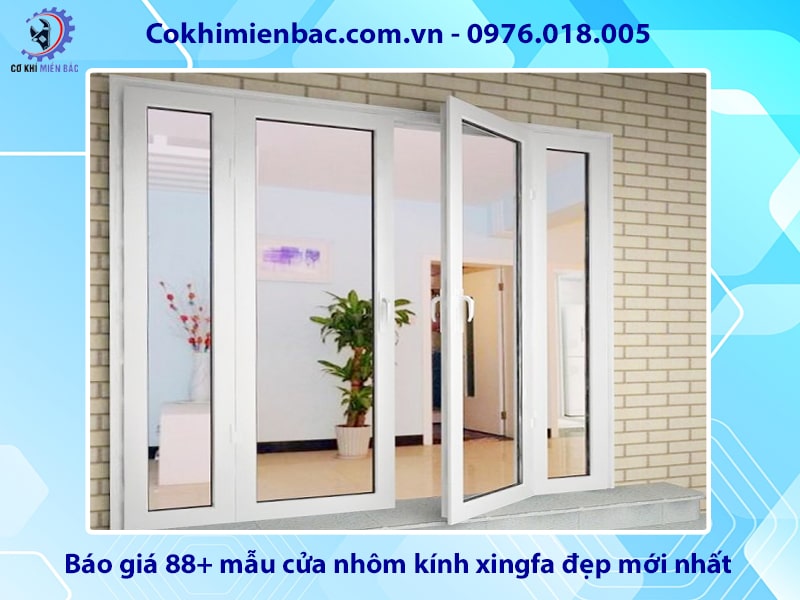 Báo giá 88+ mẫu cửa nhôm kính xingfa đẹp mới nhất 2025