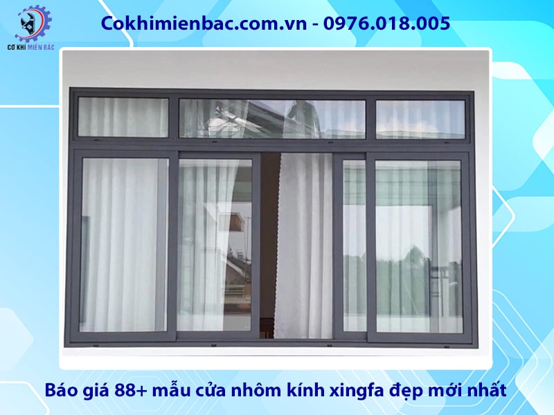 Báo giá 88+ mẫu cửa nhôm kính xingfa đẹp mới nhất 2025