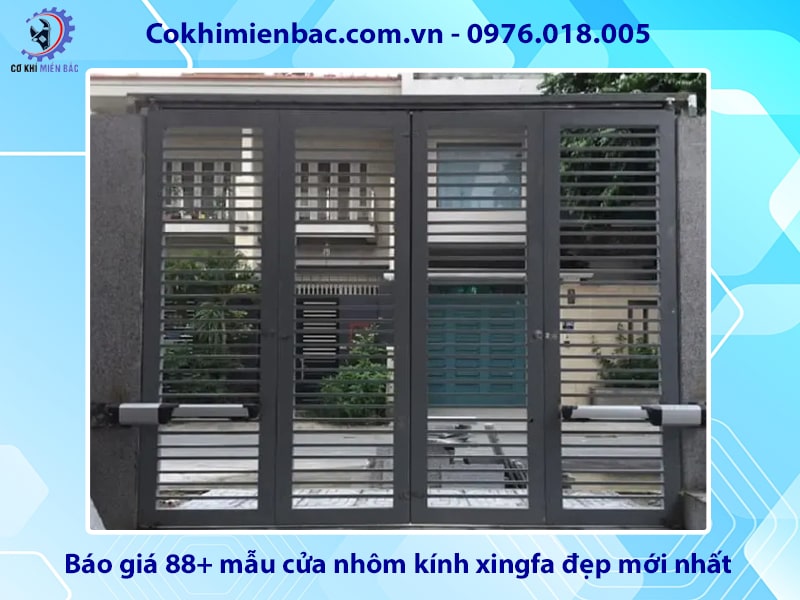 Báo giá 88+ mẫu cửa nhôm kính xingfa đẹp mới nhất 2025