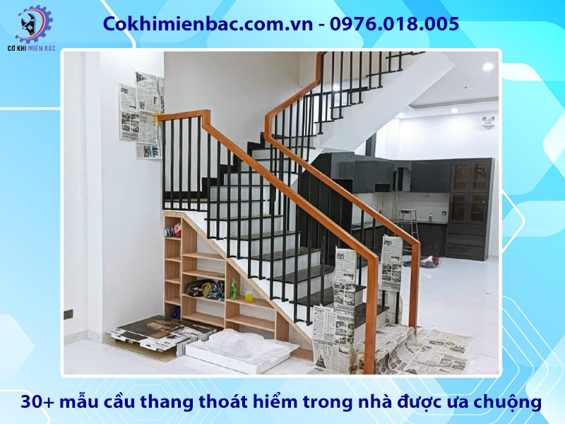 30+ mẫu cầu thang thoát hiểm trong nhà được ưa chuộng