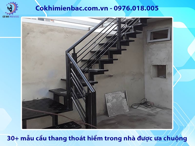 30+ mẫu cầu thang thoát hiểm trong nhà được ưa chuộng
