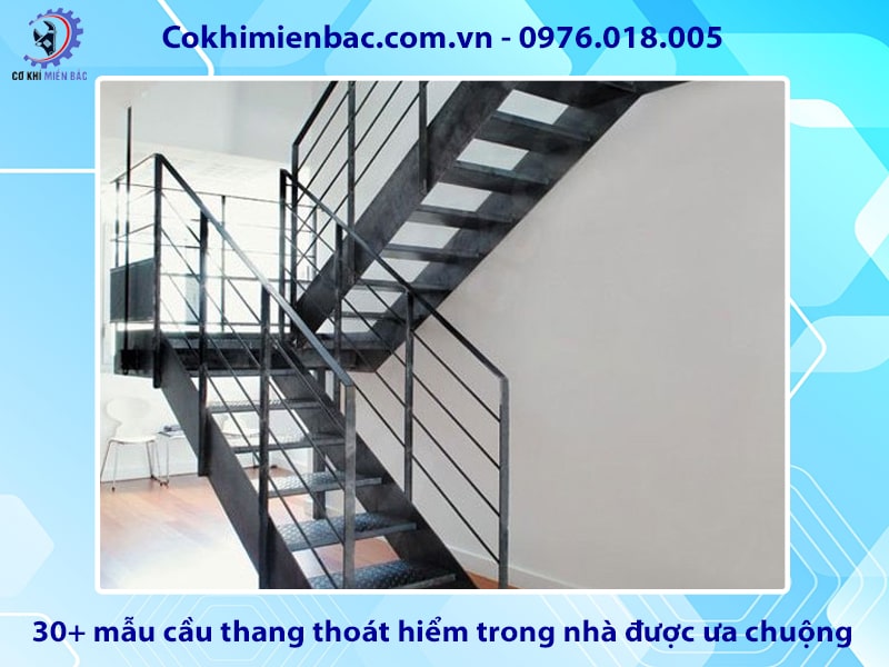 30+ mẫu cầu thang thoát hiểm trong nhà được ưa chuộng
