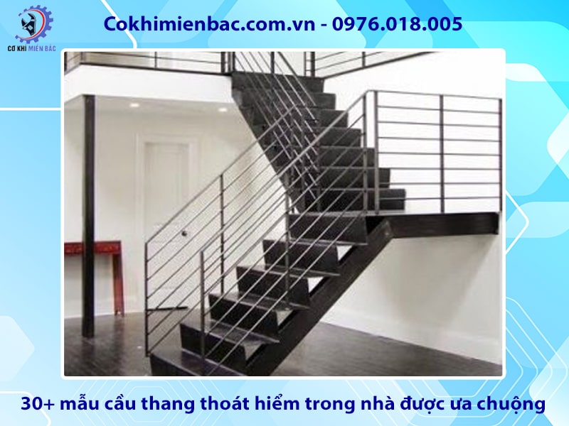 30+ mẫu cầu thang thoát hiểm trong nhà được ưa chuộng
