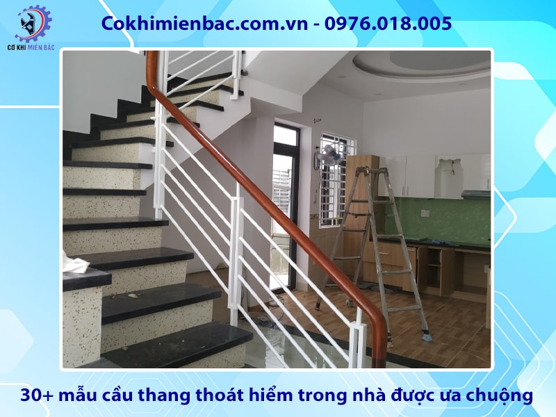 30+ mẫu cầu thang thoát hiểm trong nhà được ưa chuộng
