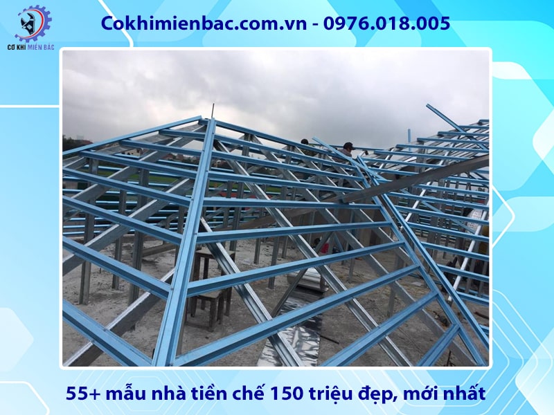 55+ mẫu nhà tiền chế 150 triệu đẹp, mới nhất 2025