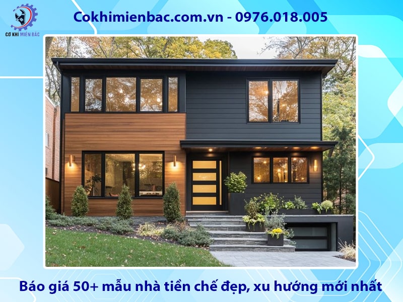 Báo giá 50+ mẫu nhà tiền chế đẹp, xu hướng mới nhất 2025