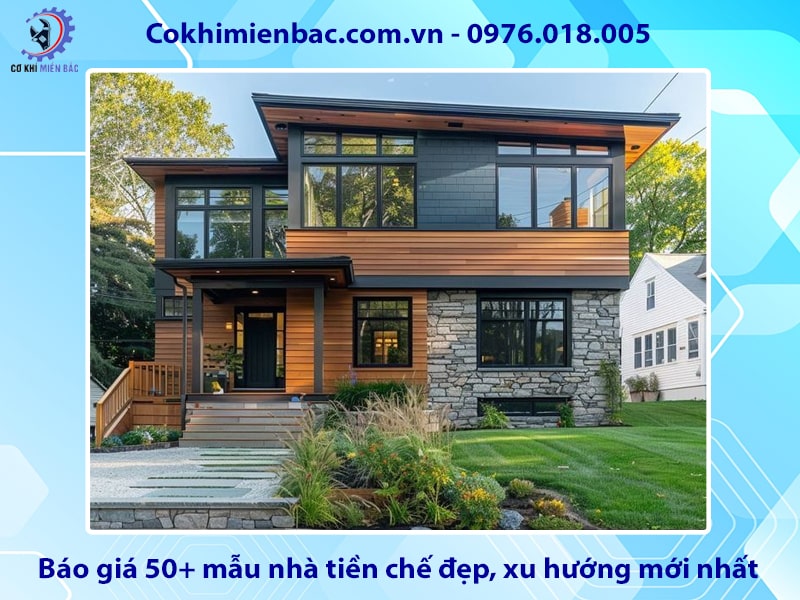 Báo giá 50+ mẫu nhà tiền chế đẹp, xu hướng mới nhất 2025