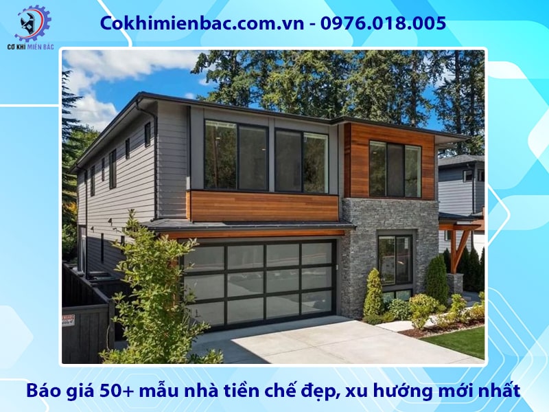 Báo giá 50+ mẫu nhà tiền chế đẹp, xu hướng mới nhất 2025