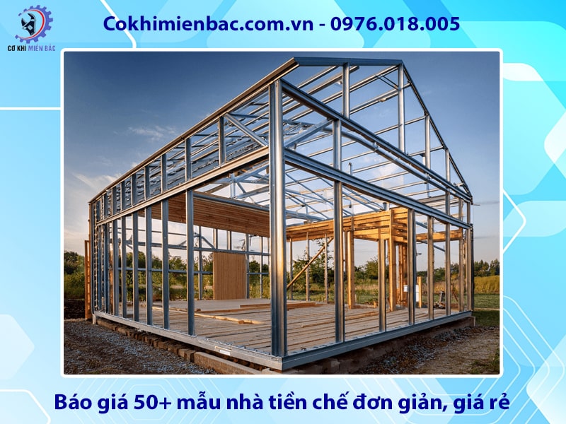 Báo giá 50+ mẫu nhà tiền chế đơn giản, giá rẻ 2025