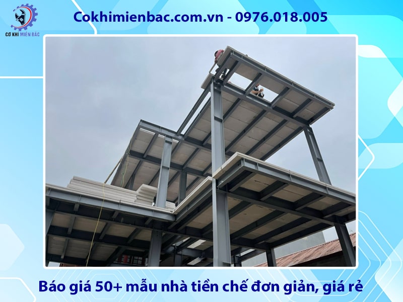 Báo giá 50+ mẫu nhà tiền chế đơn giản, giá rẻ 2025