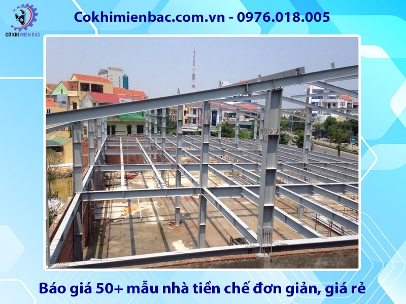 Báo giá 50+ mẫu nhà tiền chế đơn giản, giá rẻ 2025