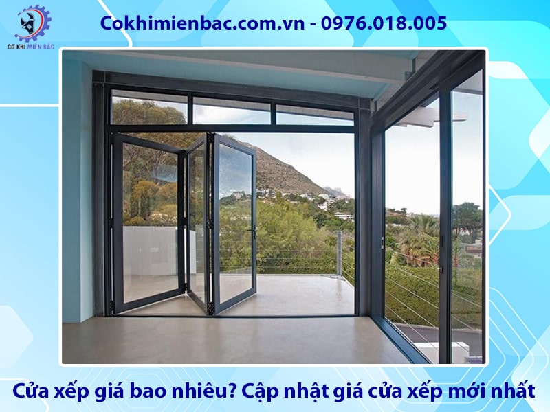 Cửa xếp giá bao nhiêu? Cập nhật giá cửa xếp mới nhất