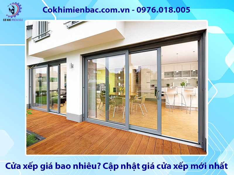 Cửa xếp giá bao nhiêu? Cập nhật giá cửa xếp mới nhất
