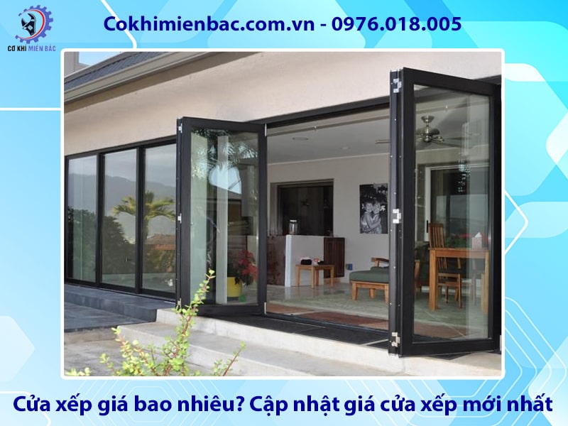 Cửa xếp giá bao nhiêu? Cập nhật giá cửa xếp mới nhất