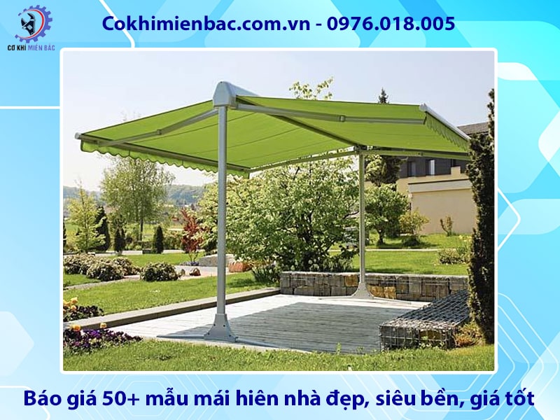 Báo giá 50+ mẫu mái hiên nhà đẹp, siêu bền, giá tốt 2025