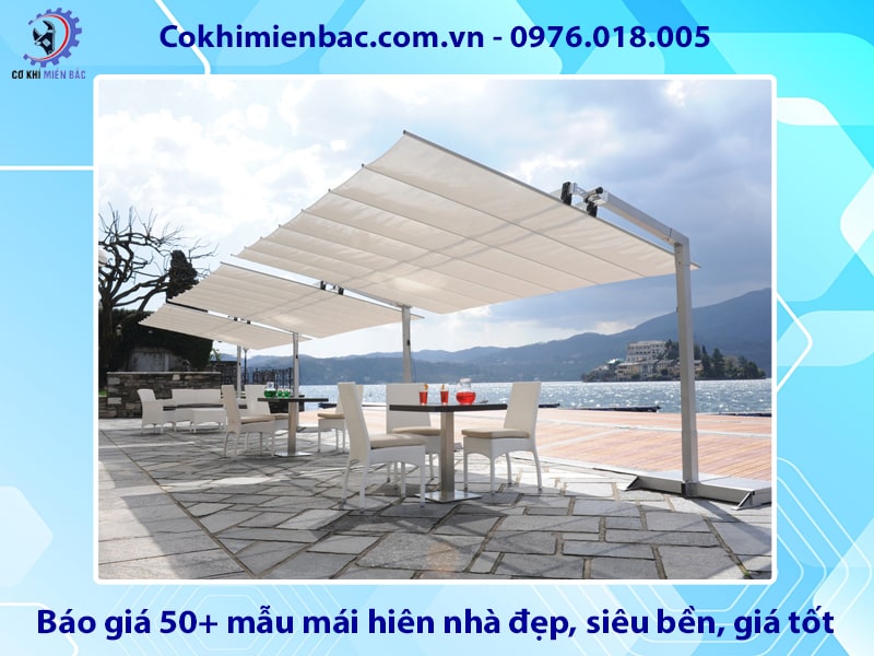 Báo giá 50+ mẫu mái hiên nhà đẹp, siêu bền, giá tốt 2025