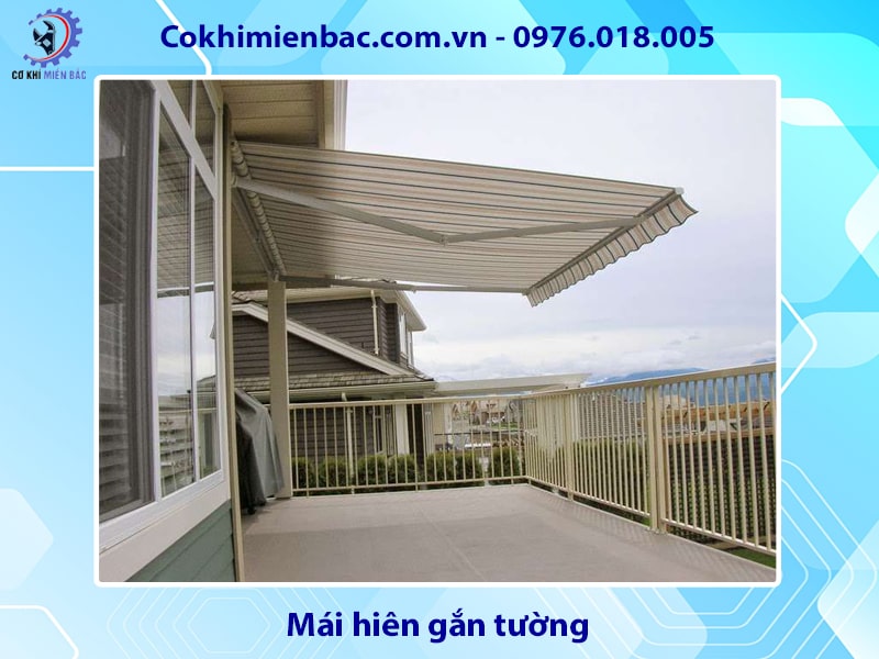Mái hiên gắn tường