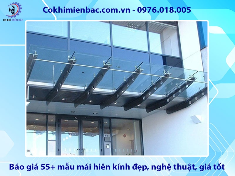 Báo giá 55+ mẫu mái hiên kính đẹp, nghệ thuật, giá tốt