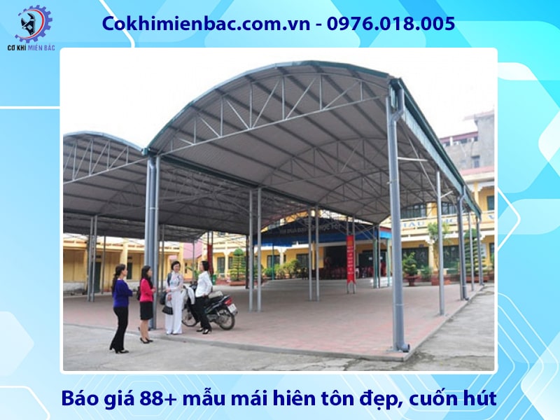 Báo giá 88+ mẫu mái hiên tôn đẹp, cuốn hút 2025