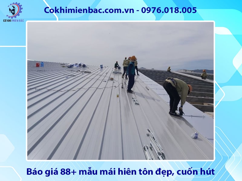 Báo giá 88+ mẫu mái hiên tôn đẹp, cuốn hút 2025