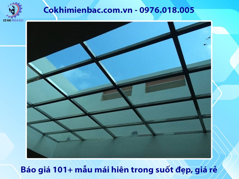 Báo giá 101+ mẫu mái hiên trong suốt đẹp, giá rẻ, độc đáo