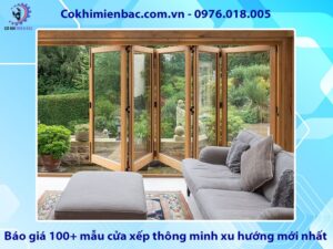 Báo giá 100+ mẫu cửa xếp thông minh xu hướng mới nhất