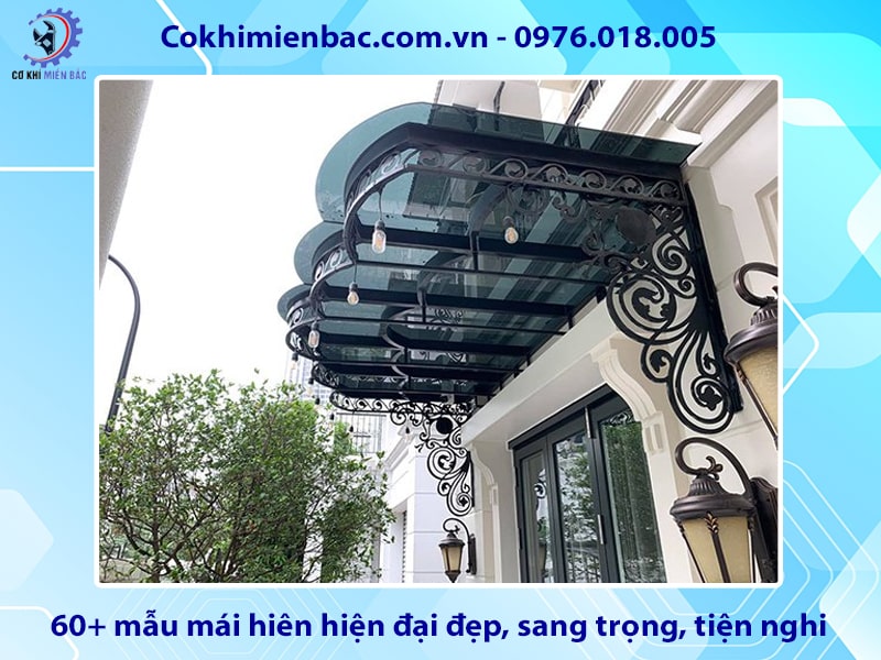 60+ mẫu mái hiên hiện đại đẹp, sang trọng, tiện nghi 2025