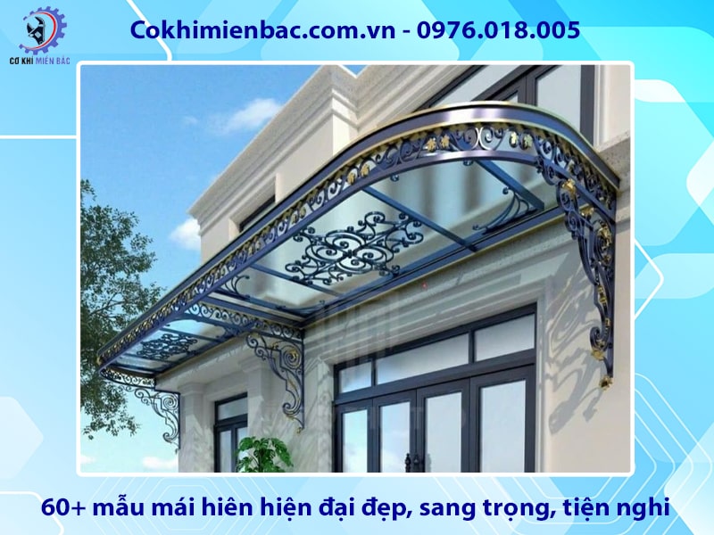 60+ mẫu mái hiên hiện đại đẹp, sang trọng, tiện nghi 2025
