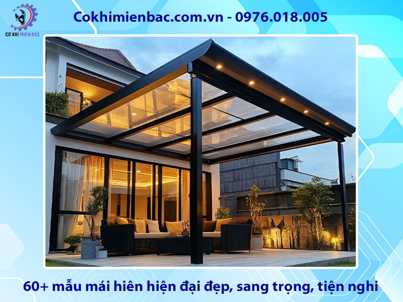 60+ mẫu mái hiên hiện đại đẹp, sang trọng, tiện nghi 2025