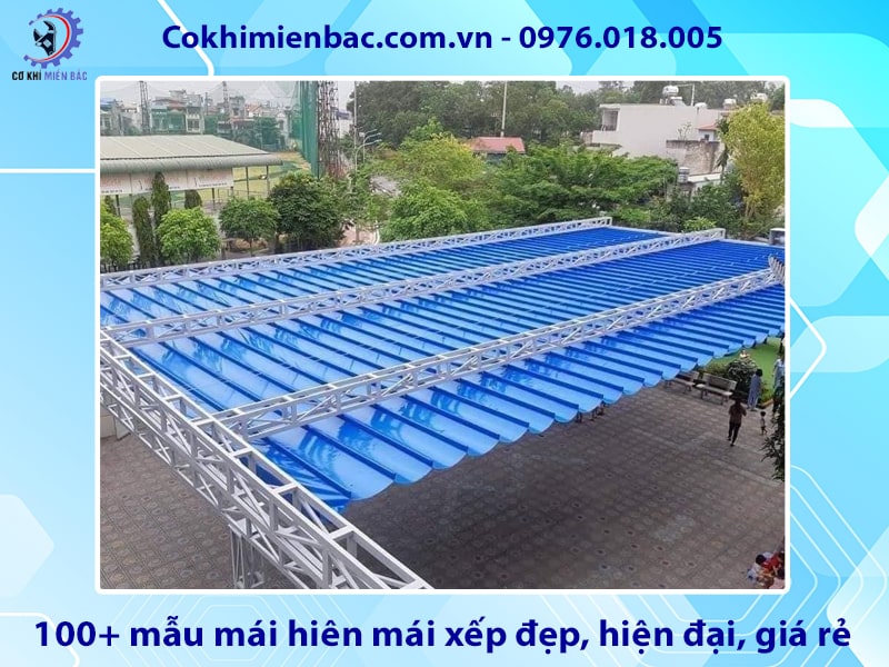 100+ mẫu mái hiên mái xếp đẹp, hiện đại, giá rẻ năm 2025