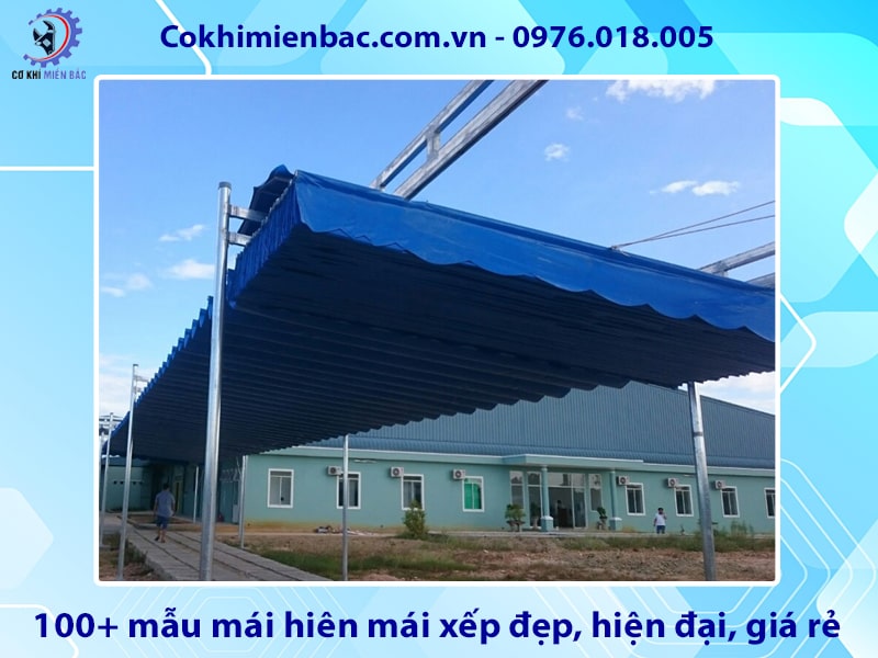 100+ mẫu mái hiên mái xếp đẹp, hiện đại, giá rẻ năm 2025