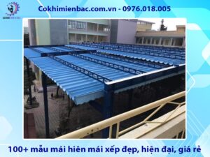 100+ mẫu mái hiên mái xếp đẹp, hiện đại, giá rẻ năm 2025