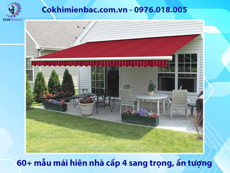 60+ mẫu mái hiên nhà cấp 4 sang trọng, ấn tượng năm 2025