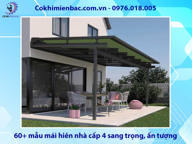 60+ mẫu mái hiên nhà cấp 4 sang trọng, ấn tượng năm 2025