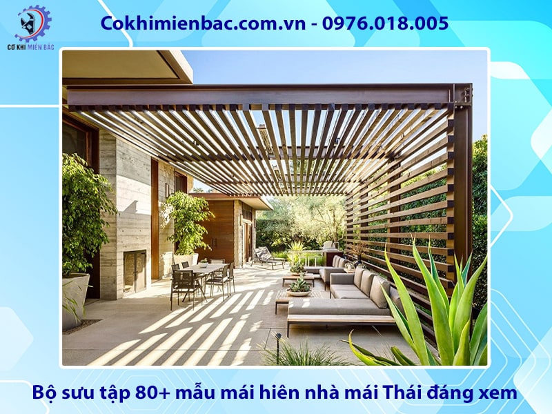 Bộ sưu tập 80+ mẫu mái hiên nhà mái Thái đáng xem 2025