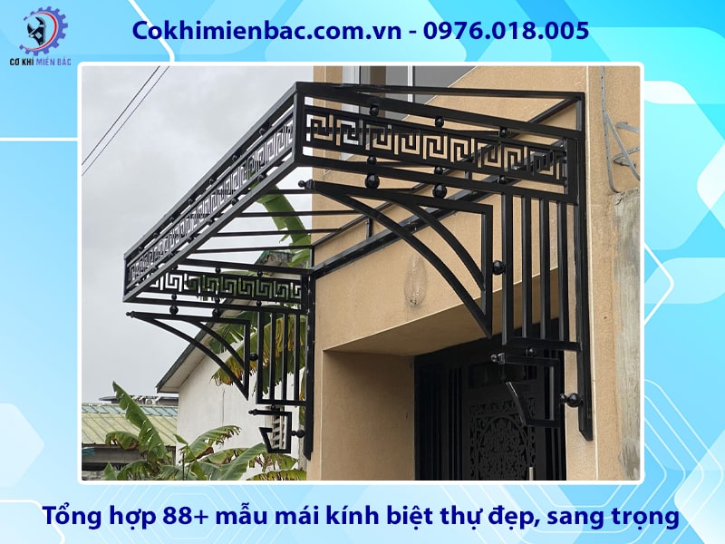 Tổng hợp 88+ mẫu mái kính biệt thự đẹp, sang trọng 2025