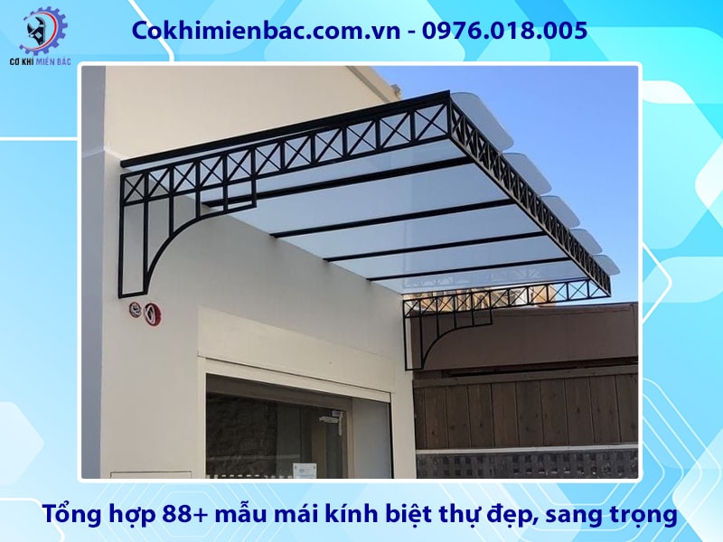 Tổng hợp 88+ mẫu mái kính biệt thự đẹp, sang trọng 2025