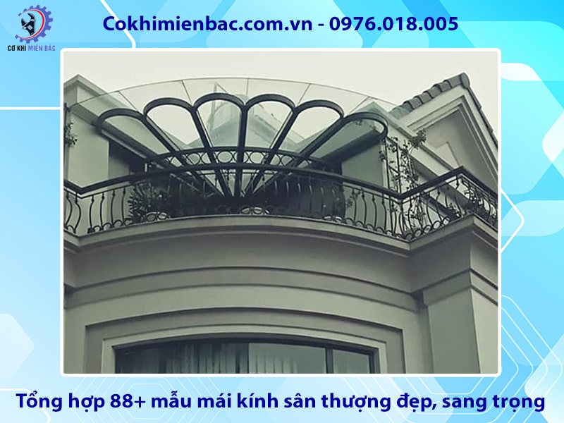 Tổng hợp 88+ mẫu mái kính sân thượng đẹp, sang trọng nhất