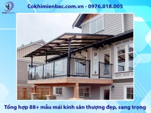 Tổng hợp 88+ mẫu mái kính sân thượng đẹp, sang trọng nhất