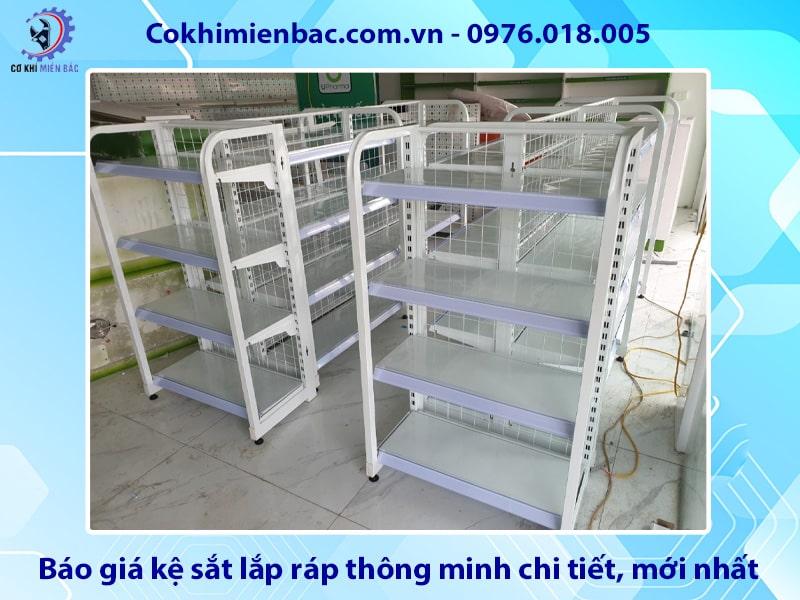 Báo giá kệ sắt lắp ráp thông minh chi tiết, mới nhất 2025