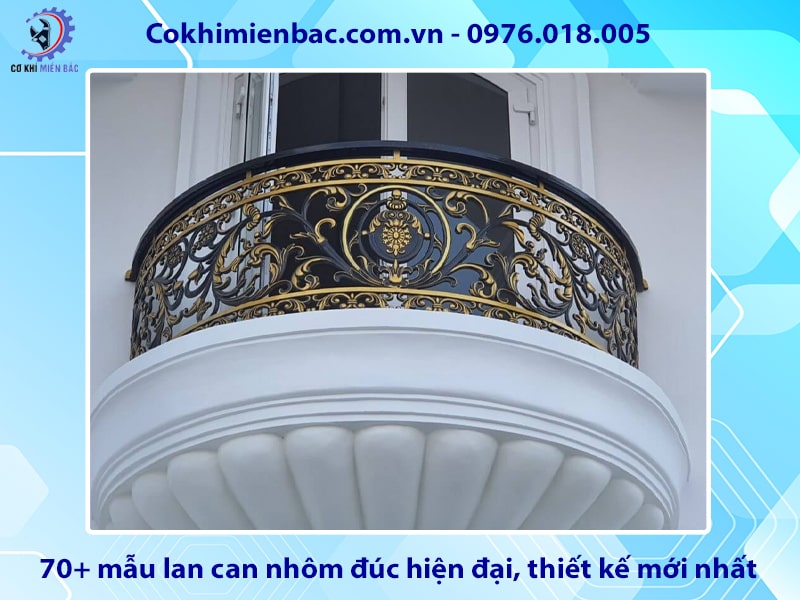 70+ mẫu lan can nhôm đúc hiện đại, thiết kế mới nhất năm 2025