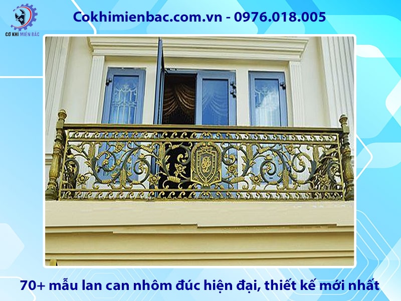 70+ mẫu lan can nhôm đúc hiện đại, thiết kế mới nhất năm 2025