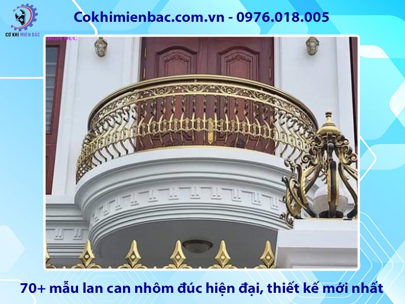 70+ mẫu lan can nhôm đúc hiện đại, thiết kế mới nhất năm 2025