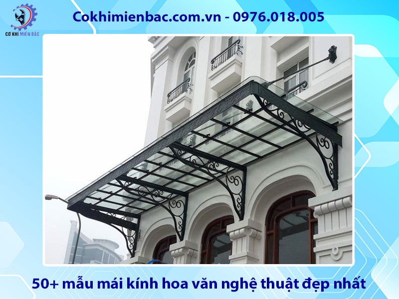 50+ mẫu mái kính hoa văn nghệ thuật đẹp nhất năm 2025