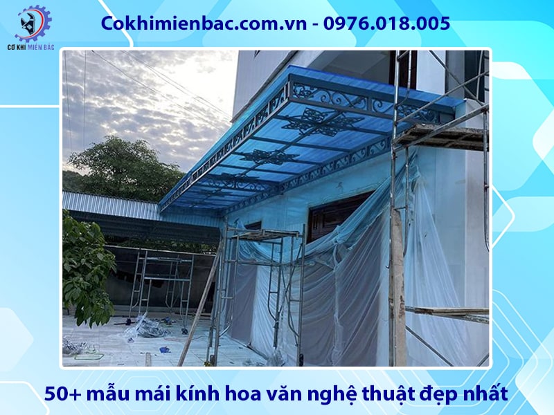 50+ mẫu mái kính hoa văn nghệ thuật đẹp nhất năm 2025