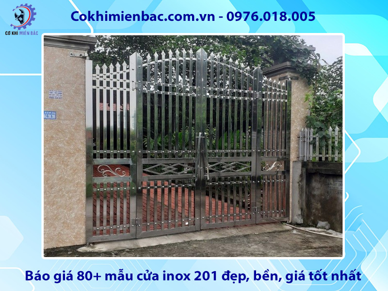 Báo giá 80+ mẫu cửa inox 201 đẹp, bền, giá tốt nhất hiện nay Báo giá 80+ mẫu cửa inox 201 đẹp, bền, giá tốt nhất hiện nay