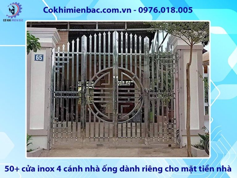 50+ cửa inox 4 cánh nhà ống dành riêng cho mặt tiền nhà