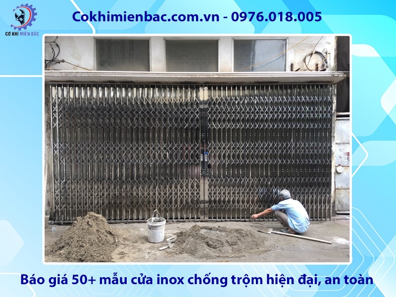 Báo giá 50+ mẫu cửa inox chống trộm hiện đại, an toàn, tiện nghi Báo giá 50+ mẫu cửa inox chống trộm hiện đại, an toàn, tiện nghi
