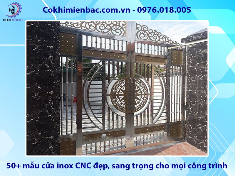 50+ mẫu cửa inox CNC đẹp, sang trọng cho mọi công trình 50+ mẫu cửa inox CNC đẹp, sang trọng cho mọi công trình