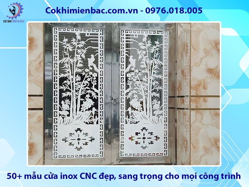 50+ mẫu cửa inox CNC đẹp, sang trọng cho mọi công trình 50+ mẫu cửa inox CNC đẹp, sang trọng cho mọi công trình
